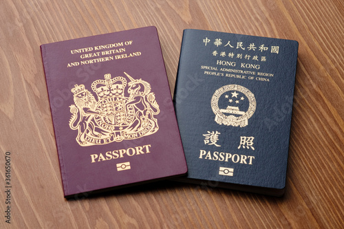 British National Oversea (BNO) Passport and Hong Kong Special Administrative Region (HKSAR) Passport 