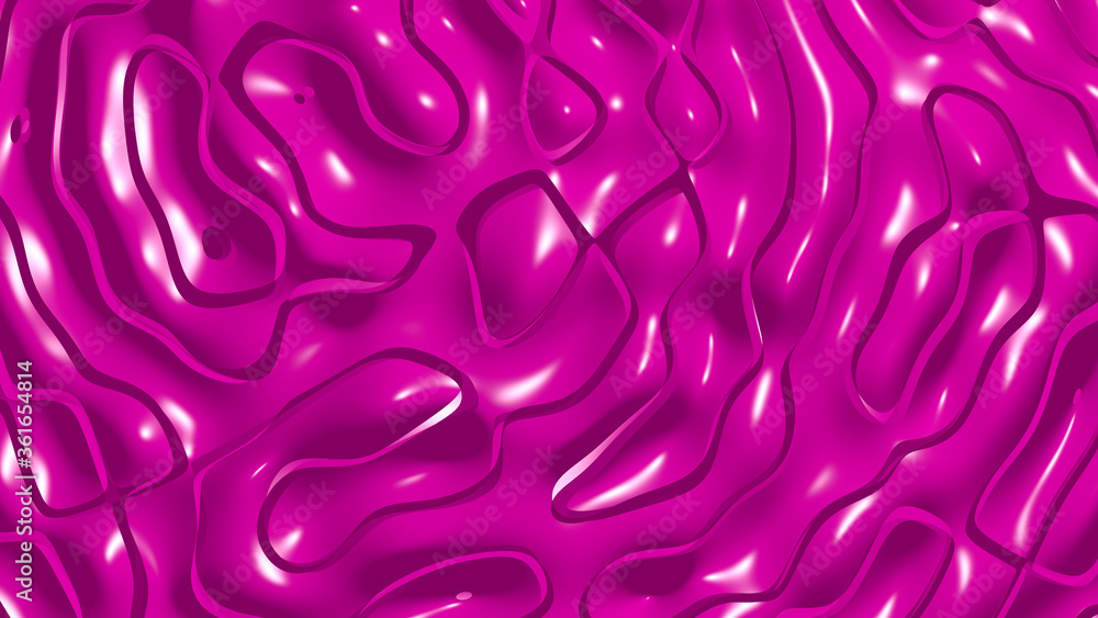 Uniform 3D abstract background of simple patterns of Red-purple color with lighting and shadows for various applications needing colorful areas Uniform 3D abstract background of simple patterns of Red-purple color with lighting and shadows for various applications needing colorful areas