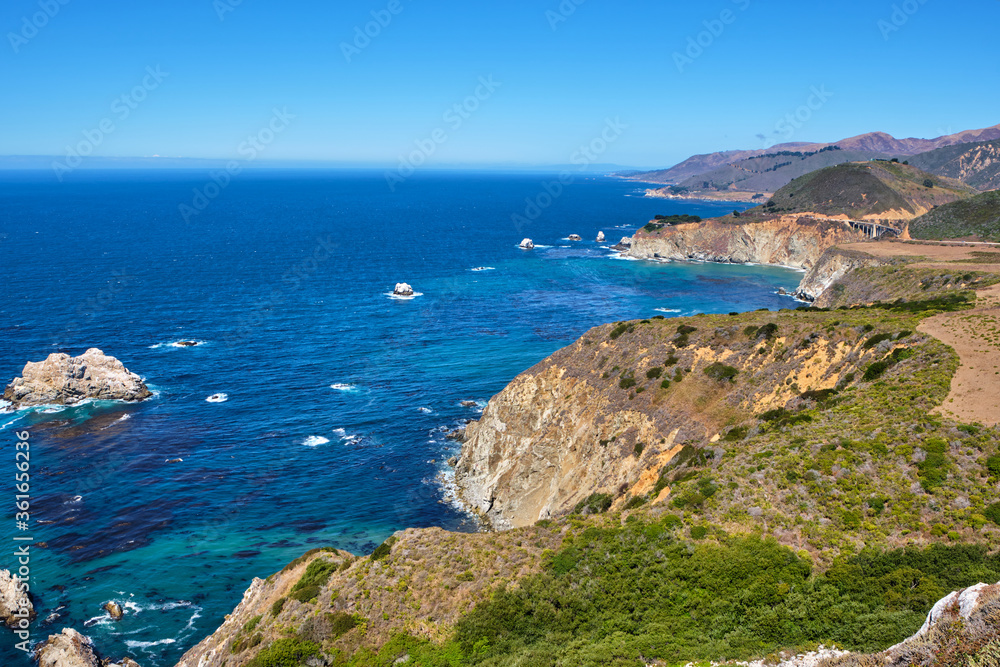 Big Sur is a sparsely populated region of the central California