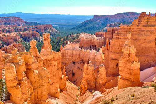 Amazing landscape view of Bryce Canyon National Park