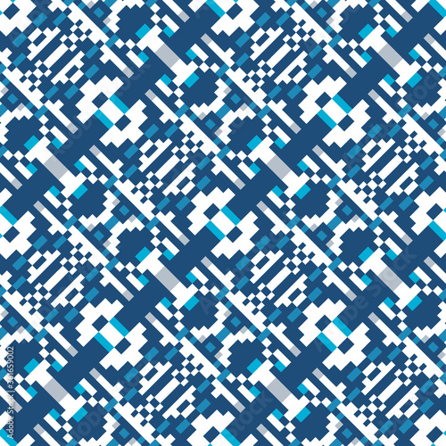 Abstract seamless pattern of geometric shapes. Pattern for your design of clothes, home textiles or wallpapers.