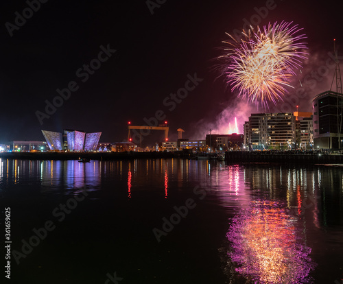 fireworks over the river © Roaming Eye
