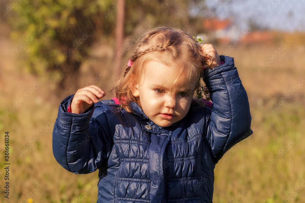 child in nature