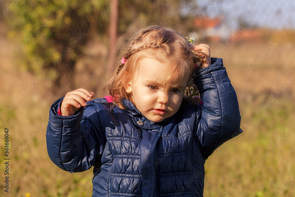 child in nature
