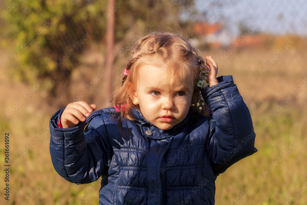 child in nature