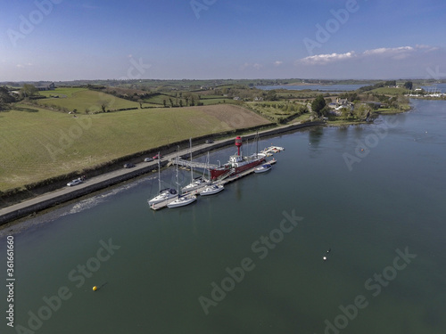 Wallpaper Mural boat on the river Torontodigital.ca
