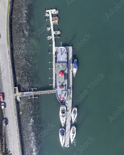 Wallpaper Mural boat in the harbor Torontodigital.ca