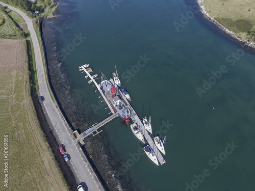 Wallpaper Mural aerial view of the river Torontodigital.ca