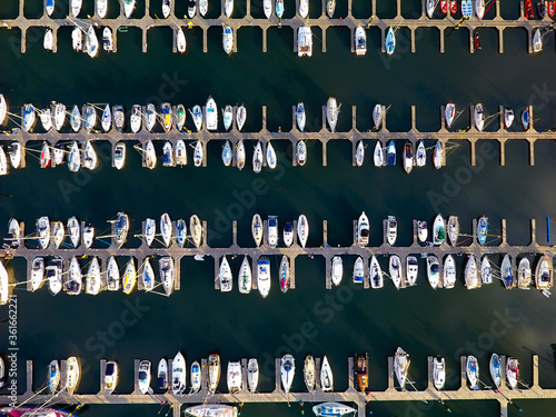 Wallpaper Mural Arial harbour, birds eye view  Torontodigital.ca