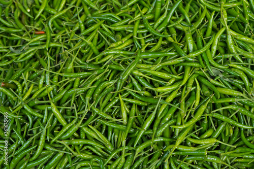 Green chillies
