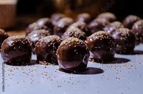 Canvastavla Bombones Veganos 4