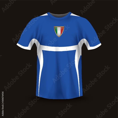 Italian sports jersey photo