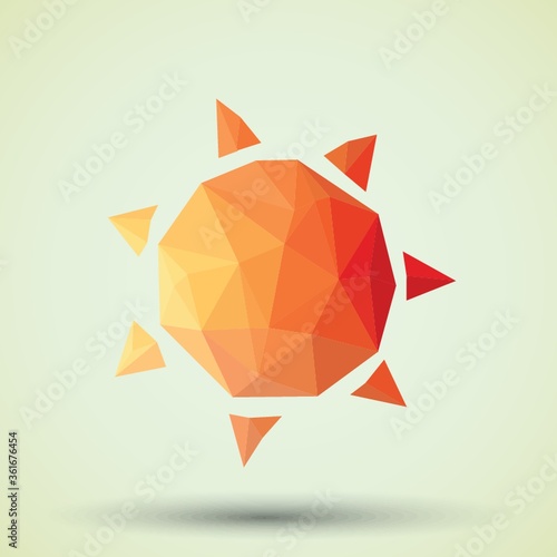 Faceted sun