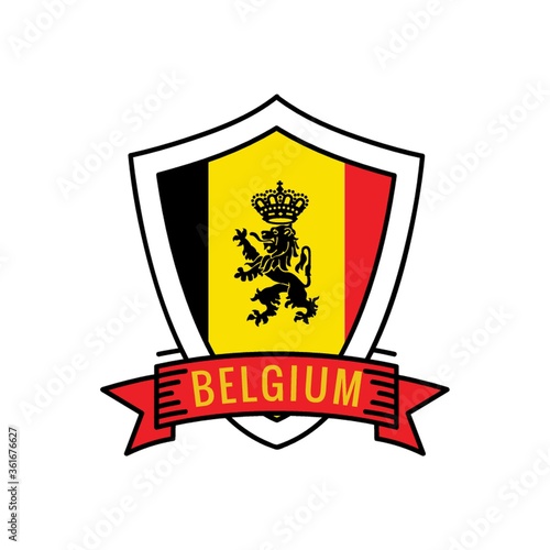 Belgium badge