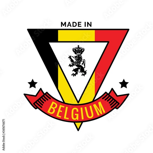 Belgium badge