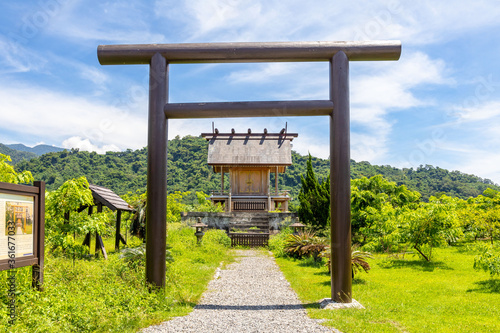 Obraz na płótnie Luye Shrine in Taitung, Taiwan w salonie