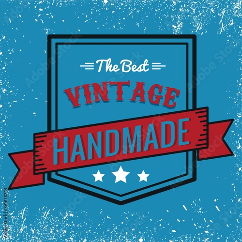 Vintage handmade design