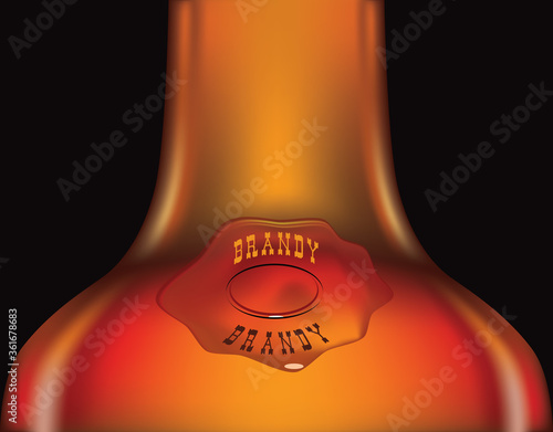 Brandy bottle