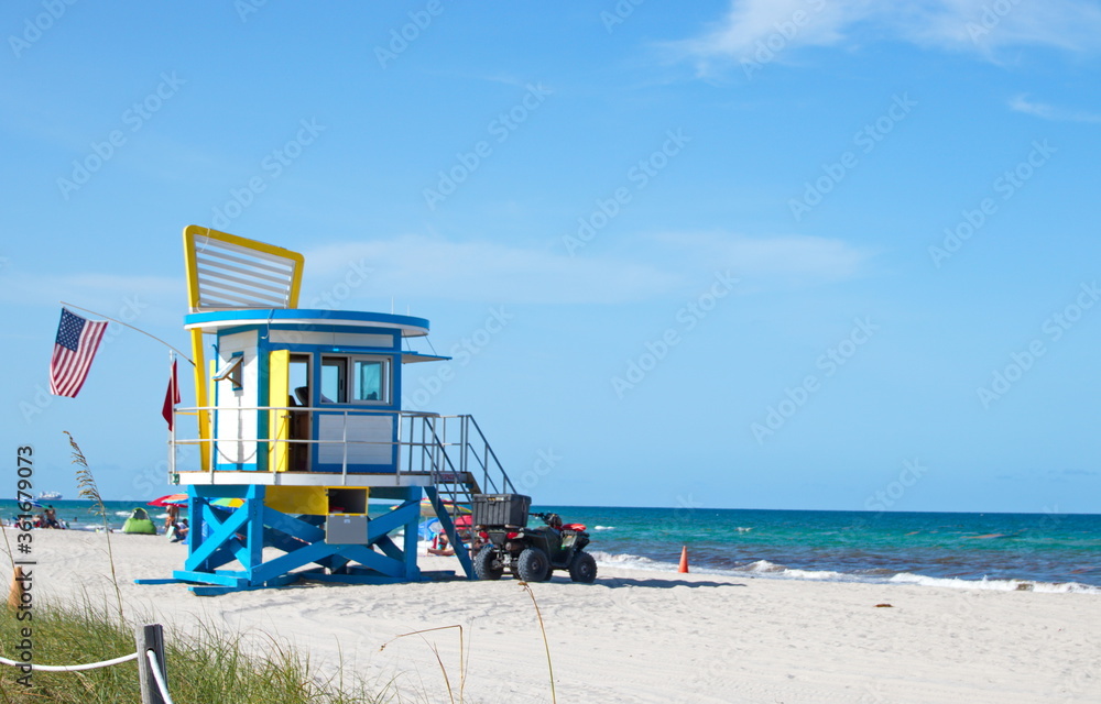 Lifeguard on duty