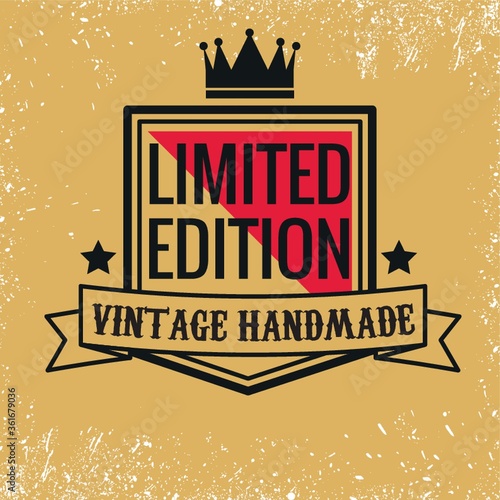 Vintage handmade design