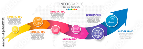 Infographic elements for content, diagram, flowchart, steps, parts, timeline, workflow, chart.