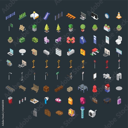 Isometric elements