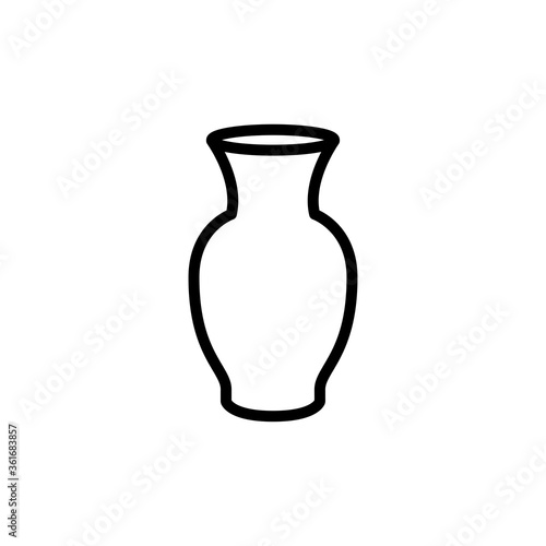 vase icon vector illustration design