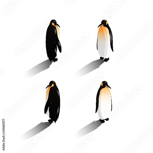 Isometric penguins