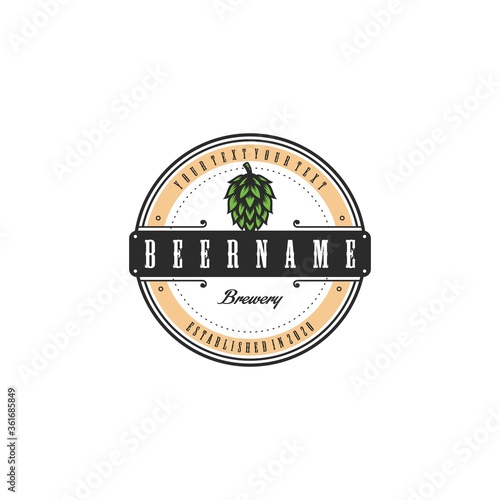 logo for brewing vintage