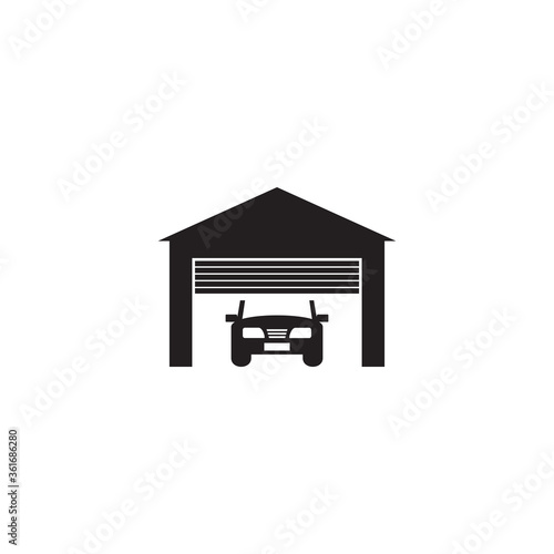 Garage icon , Automotive icon vector