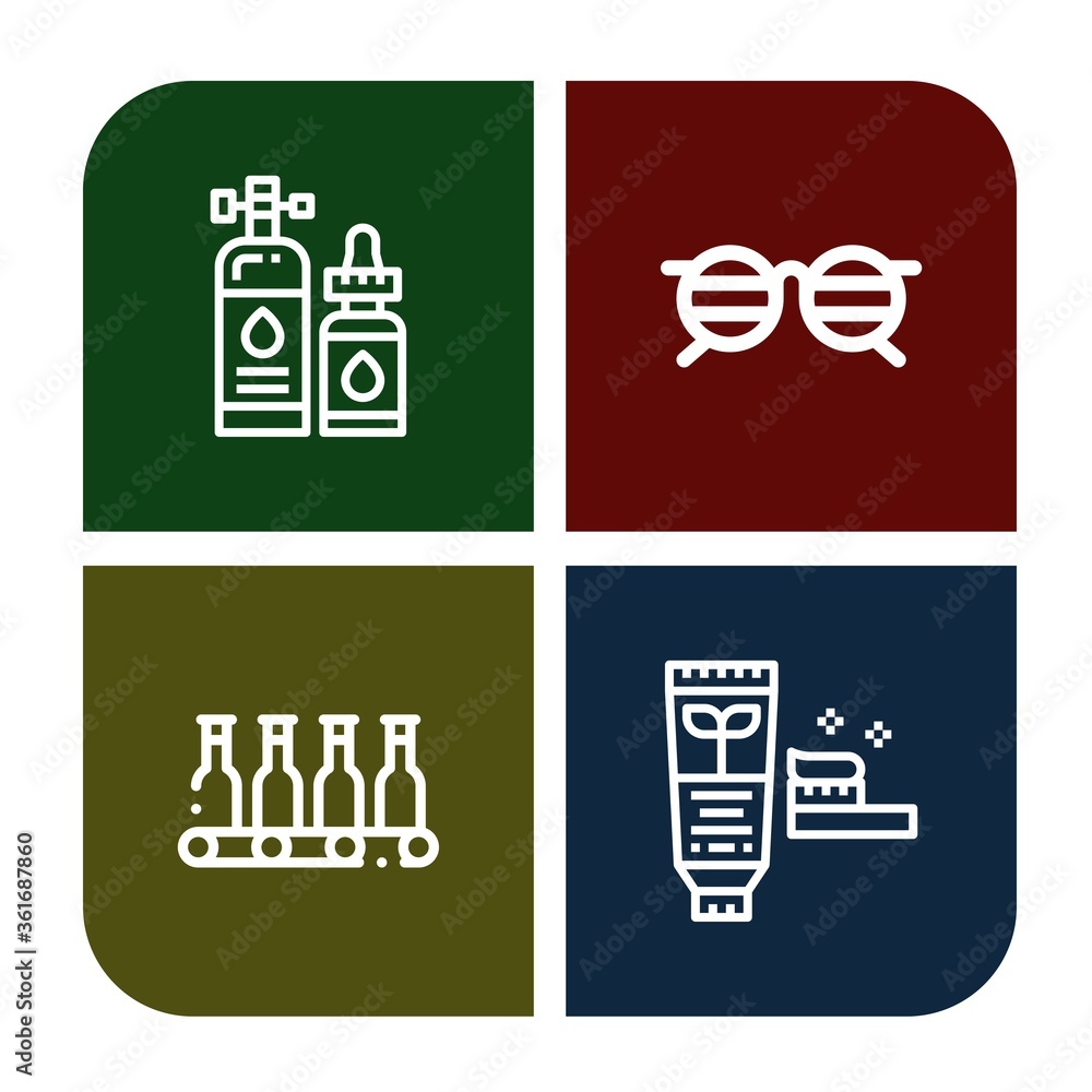 plastic icon set plastic icon set