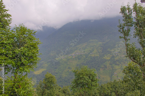 Wildlife landscape Nepal mountains Himalayas 