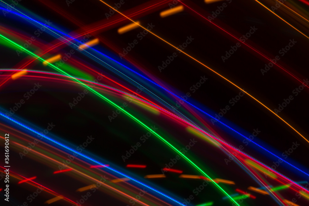 abstract colorful lines
