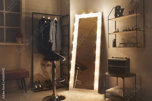Stylish interior of modern ...