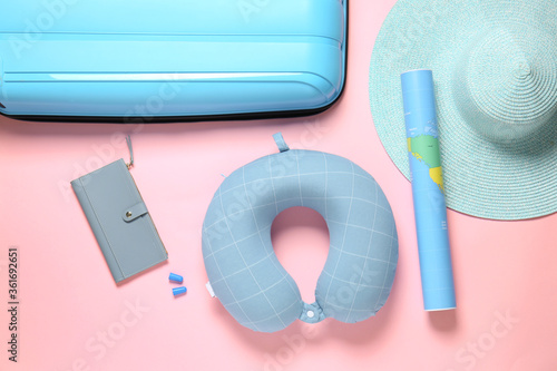 Suitcase with travel access...