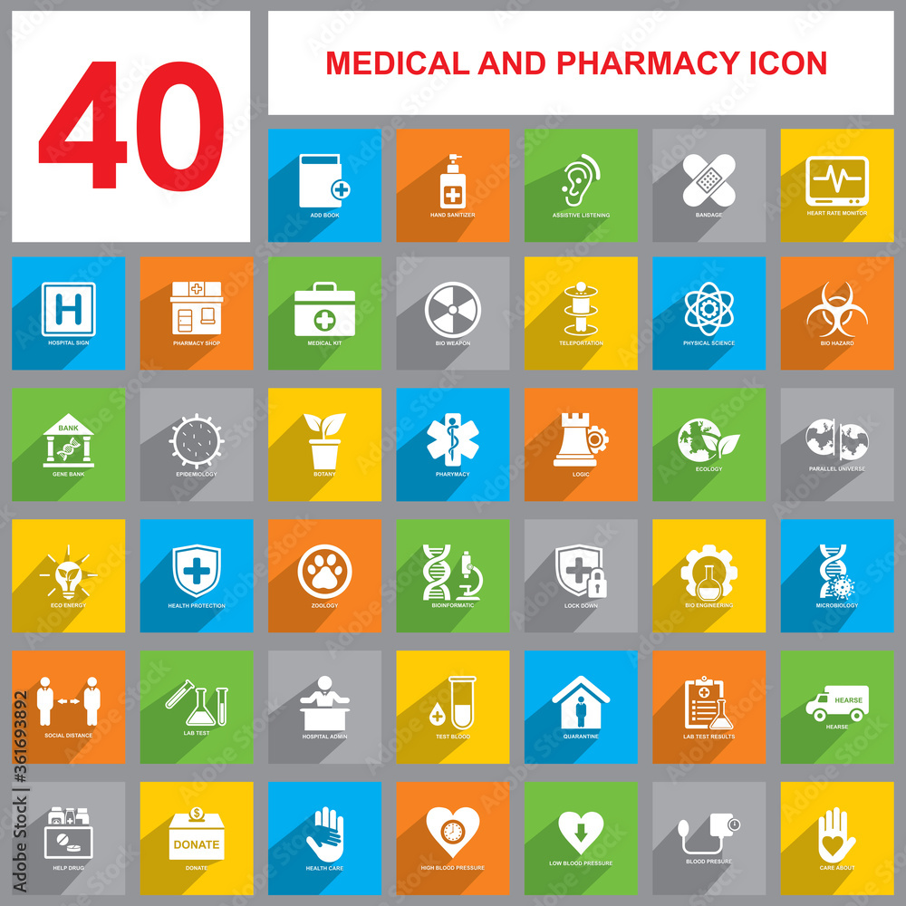 medical set icon, medical icon vector medical set icon, medical icon vector
