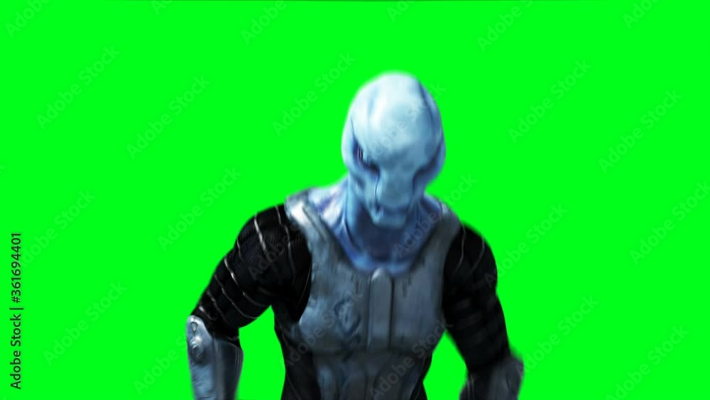 Military alien animation. Phisical, motion blur. Realistic 4k green screen animation. Military alien animation. Phisical, motion blur. Realistic 4k green screen animation.