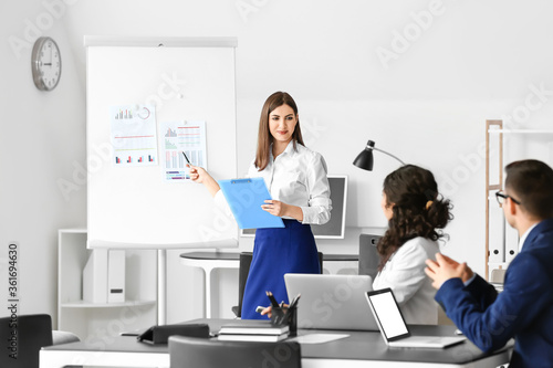 Young business people worki...