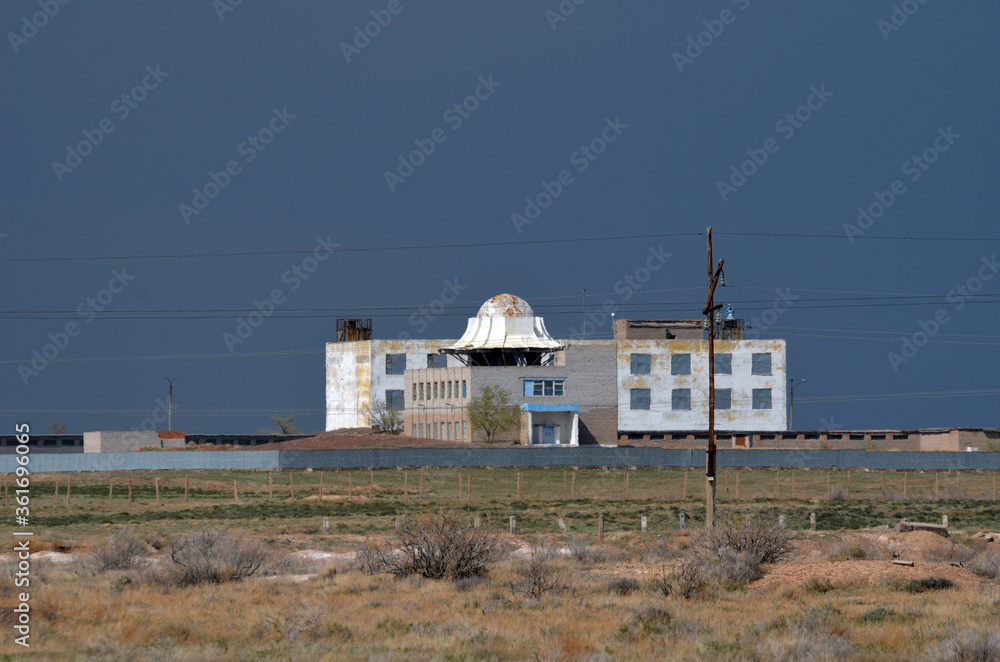 Abandoned Soviet military base in Central Asia. Abandoned Soviet military base in Central Asia.