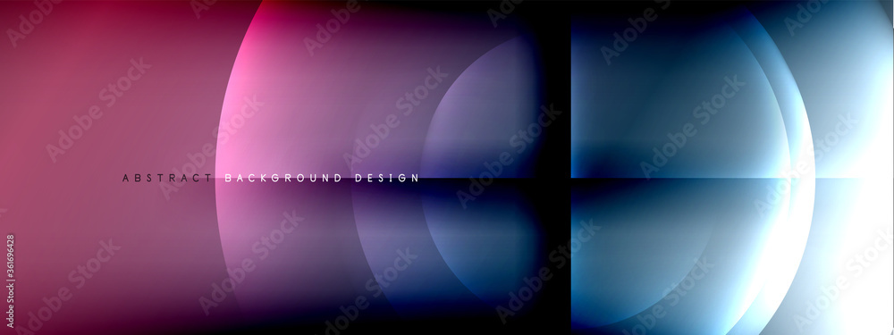 Vector abstract background - circle and cross on fluid gradient with shadows and light effects. Techno or business shiny design templates for text Vector abstract background - circle and cross on fluid gradient with shadows and light effects. Techno or business shiny design templates for text