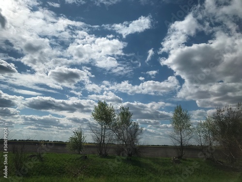 blue sky