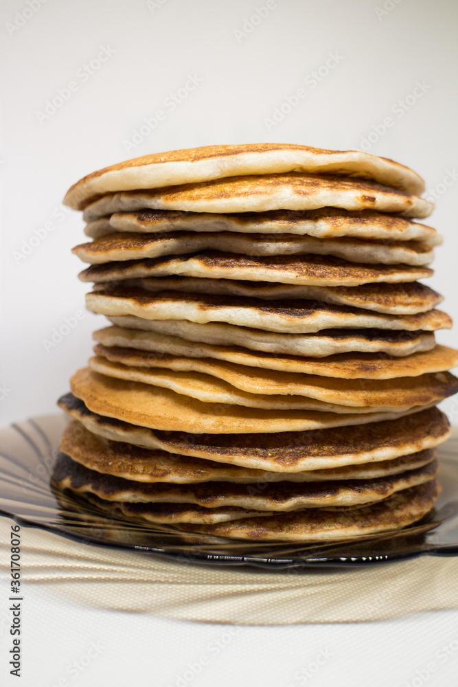 stack of pancakes on a plate stack of pancakes on a plate