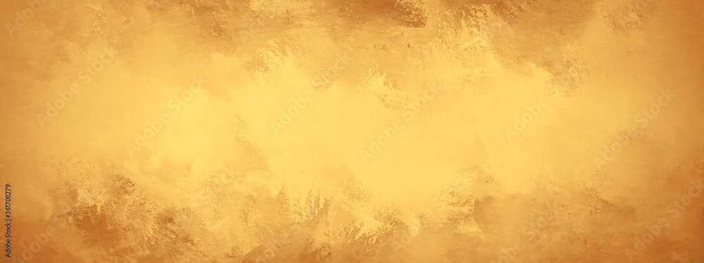 Old grunge paper background with space for text. Beautiful orange texture