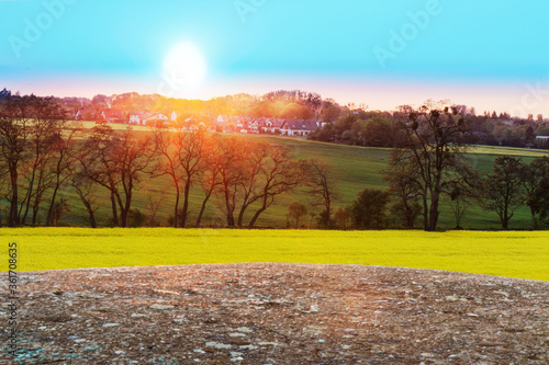 Fototapeta Naklejka Na Ścianę i Meble -  Kolorowy krajobraz