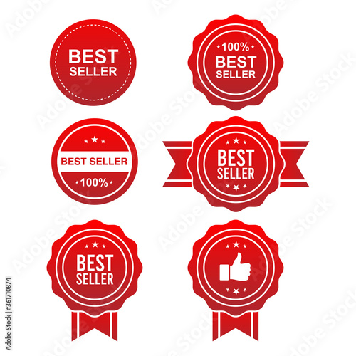 Retro vintage design quality badges vector collection