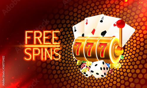 Jackpot King spins 777 banner casino on the golden background.
