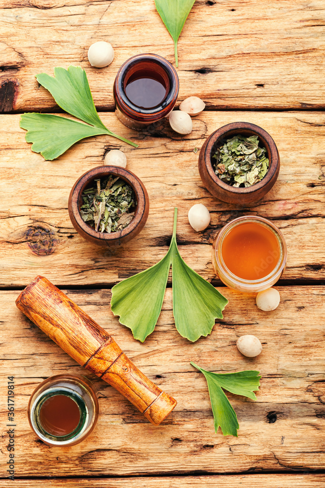 Ginkgo biloba in herbal medicine Ginkgo biloba in herbal medicine