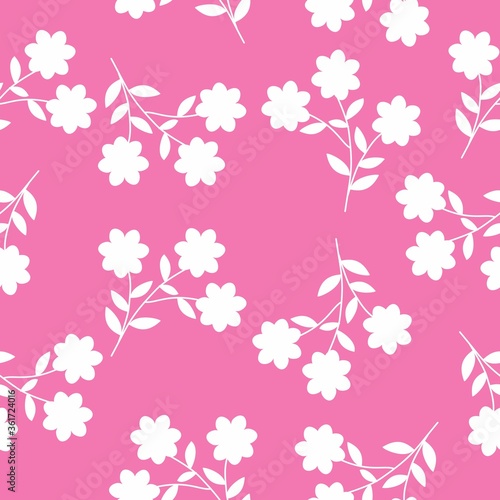 Seamless Pattern With Floral Motifs able to print for cloths  tablecloths  blanket  shirts  dresses  posters  papers.