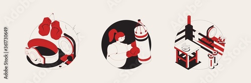Boxing Isometric Compositions