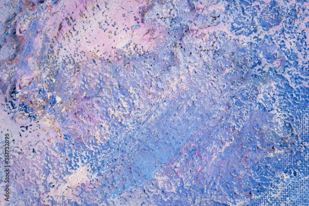 Obraz premium Abstract purple paint background. Acrylic texture with marble pattern